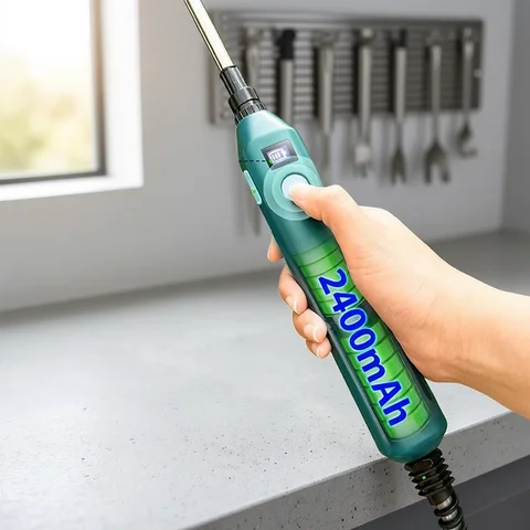 2400mAh High Pressure Electric Garden Sprayer Portable Plant Watering Tool With 3 Mist Nozzles For Lawn Crop Irrigation