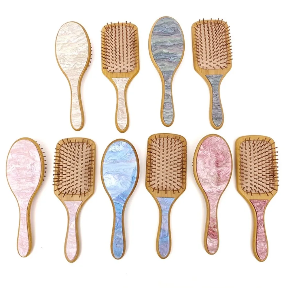 Anti-Static Airbag Massage Comb Professional Scalp Massage Air Cushion Hair Brush Soft Bristle Multi-Color Hair Comb