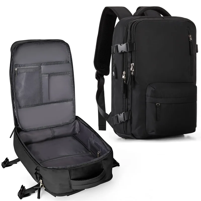 Nesitu Large Capacity A4 14 15.6 16 inch Laptop Men Women Backpack School Duffle Travel Bag Green Blue Grey Pink Black M257181