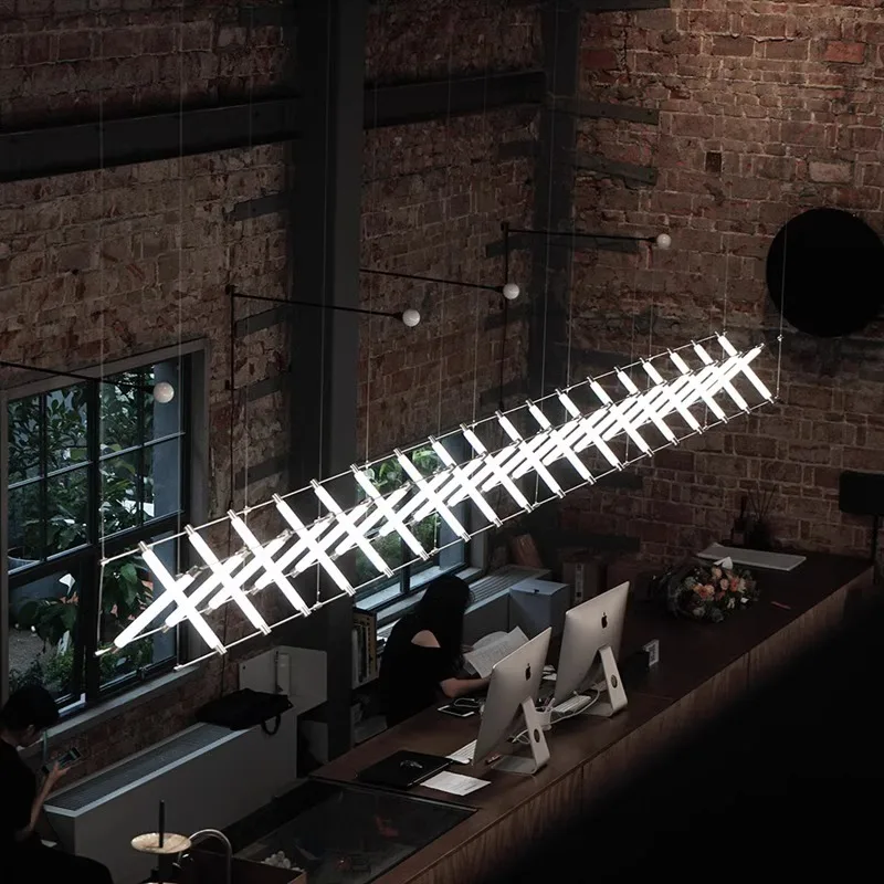 Restaurant Bar Chandelier, Bar Clothing Store Cashier Hotel Lobby Designer Model Cafe Island Table Lamp