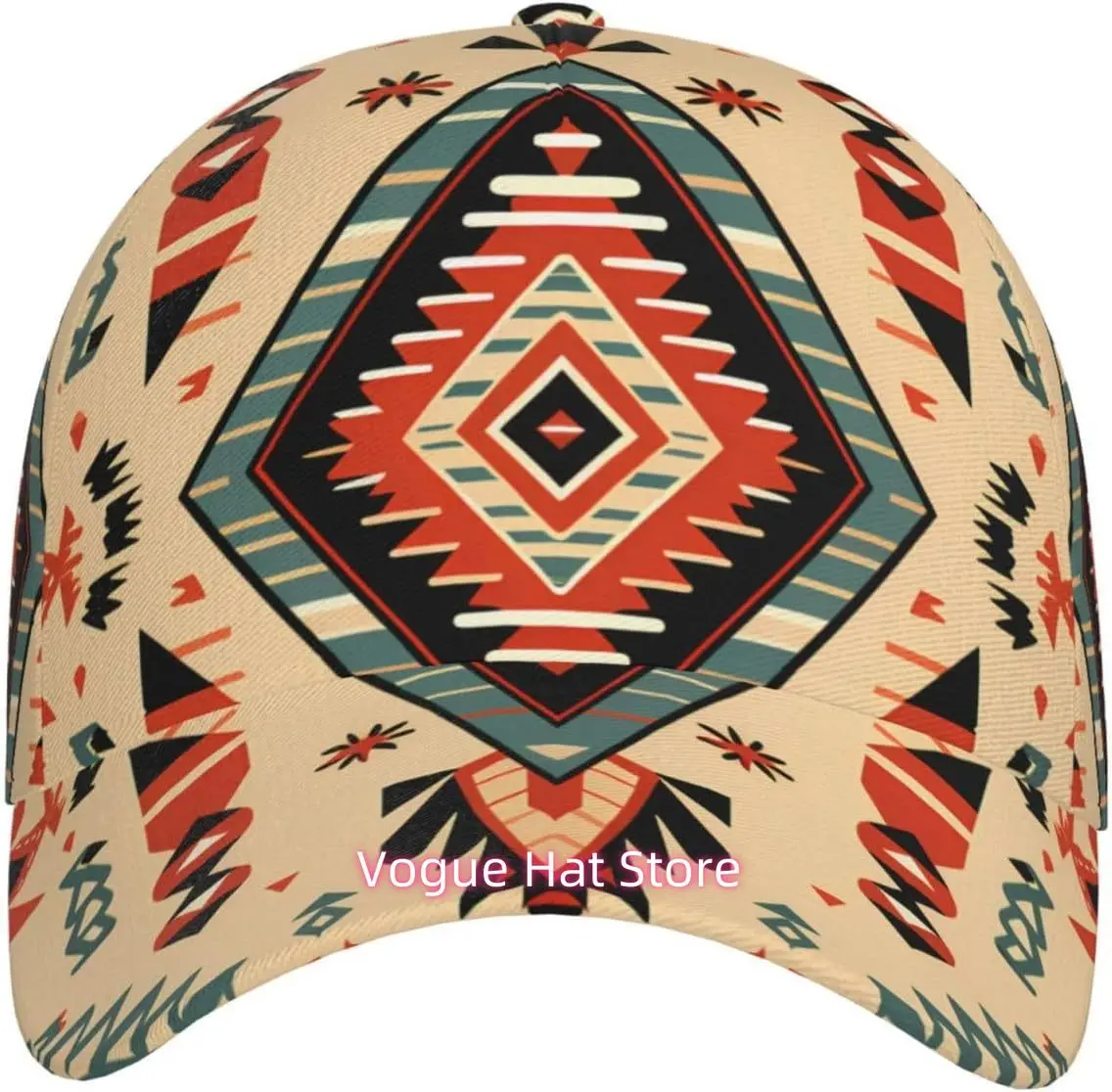 Vintage Aztec Pattern Baseball Cap Unisex Adjustable Baseball Hats for Sports Outdoor