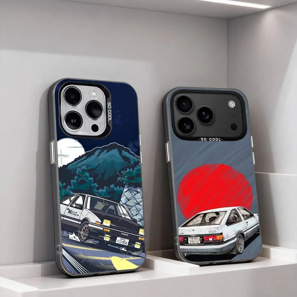 

Comics I-Initials-s D Cool Phone Case For iPhone 17,16,15,14,13,12,11,Pro,XS,Max,Plus,Mini,SE4,E Black Matte Shockproof Cover