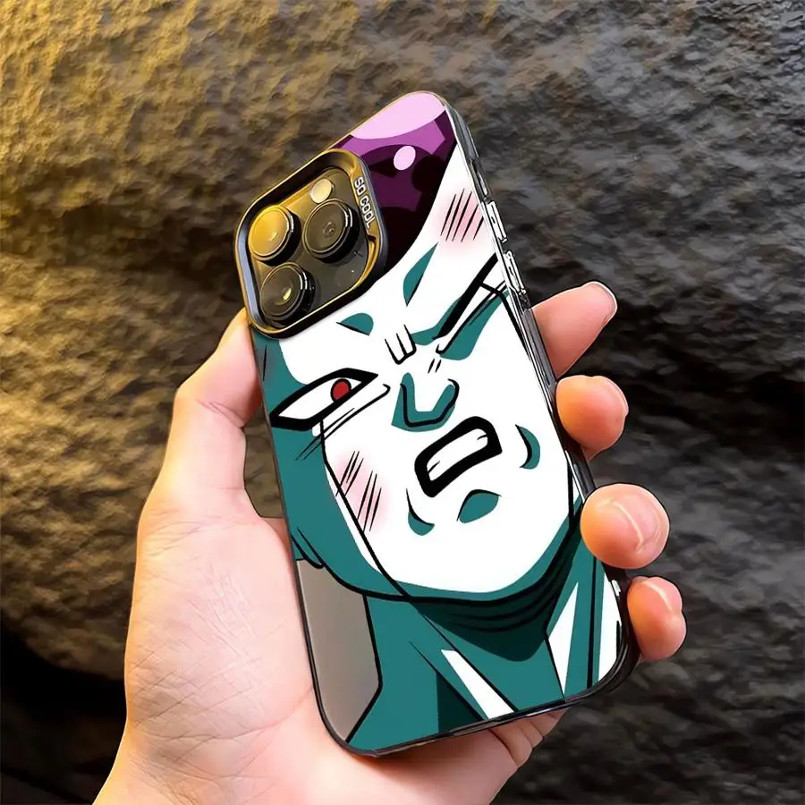 Funda para iPhone 17 Air 11 12 13 Pro Max 16e 14 15 16 Plus Funda Suave Son Goku Vs Frieza