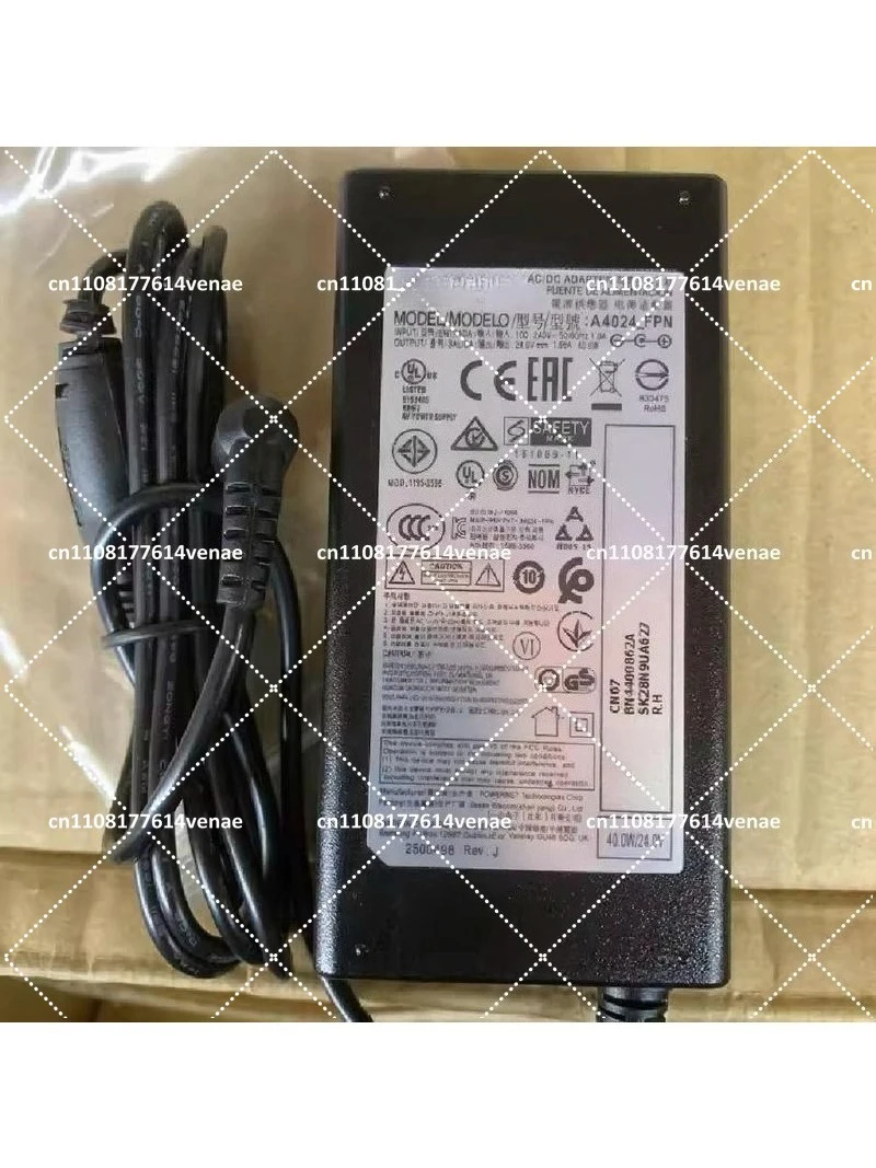 24V 1.66A AC DC Adapter A4024_FPN A3024‑FPN For HW‑H750 HW‑K450 K550 K650 HW‑N450 HW‑J550 Soundbar Power Supply Charger