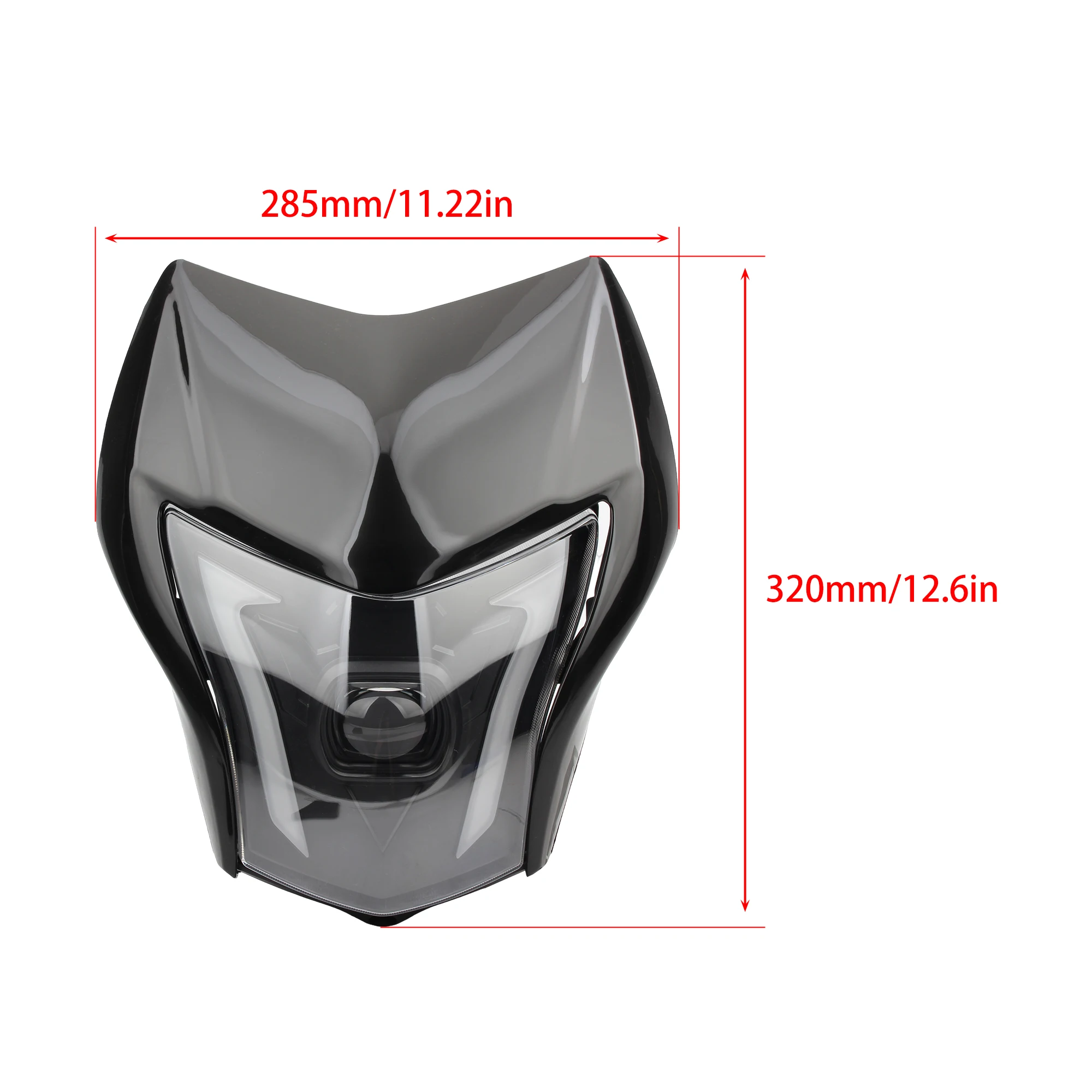 ل Vento CROSSMAX 250 PRO دراجة نارية المصباح LED رئيس ضوء لوحة هدية DRL اكسسوارات موتوكروس كشافات تعديل أجزاء