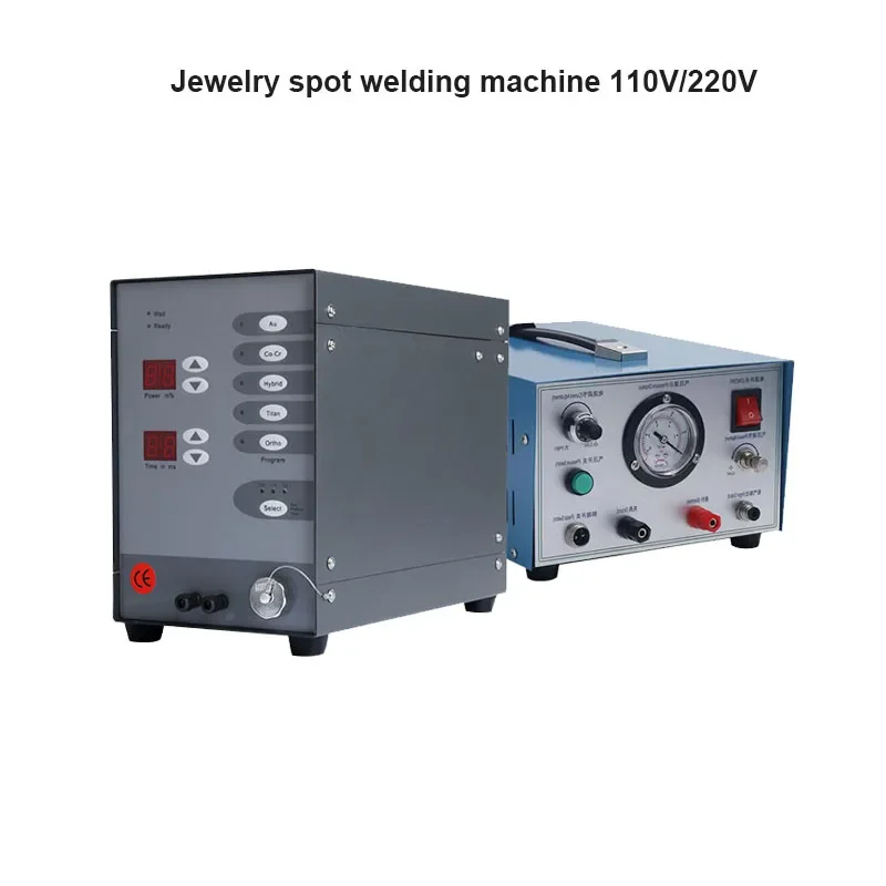 

100A/80A/50A Spot Welding Machine Hand Held Pulse Spot Welder Gold And Silver Jewelry Necklace Ring Processing Equipment