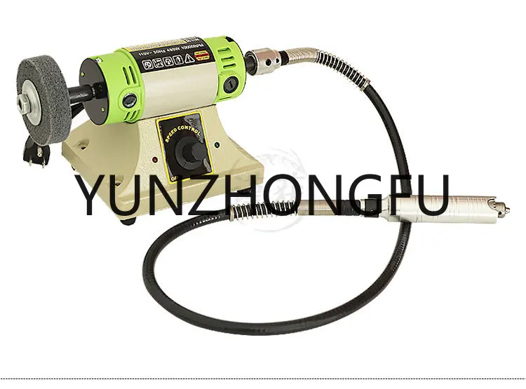 Desktop Cloth Wheel Machine Polishing Machine Small High-Power Adjustable Speed Double-Headed Polishing Machine