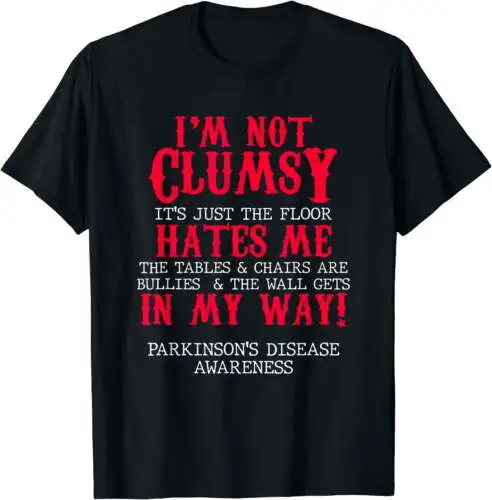 Parkinsons Disease Awareness Clumsy Warrior Survivor T-Shirt Thanksgiving