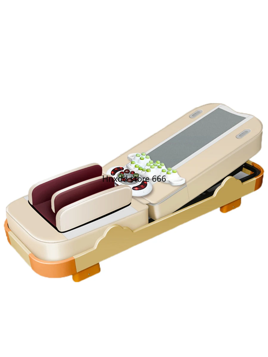 4D lifting whole body spine cervical spine correction multi-functional jade electric health massage bed