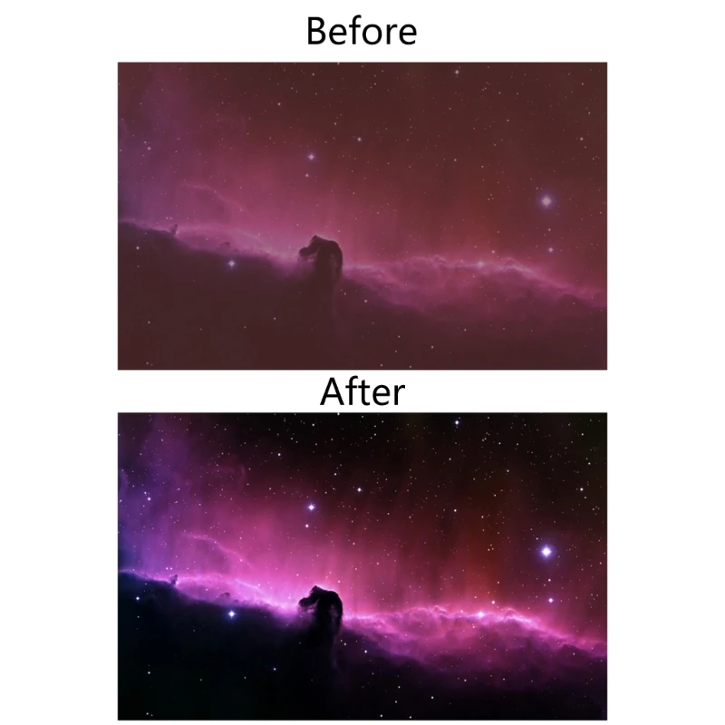 Migliora visibilità degli oggetti universo profondo con filtro UHC per telescopi da 1,25" visione chiara