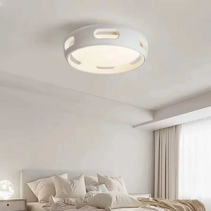 LED Ceiling Fan Light Modern Creative Leaf Less Low Decibel 6th Gear  Living Room Dining Room Bedroom Dimmable Fan Light