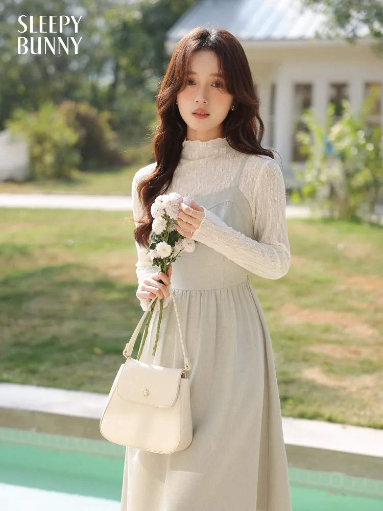 

Women High Waist Slip Dress Lady Elegant A-Line Maxi Dress Draped Flowy Tea Dress Slim Fit Spring Casual Daily Vacation Outfit