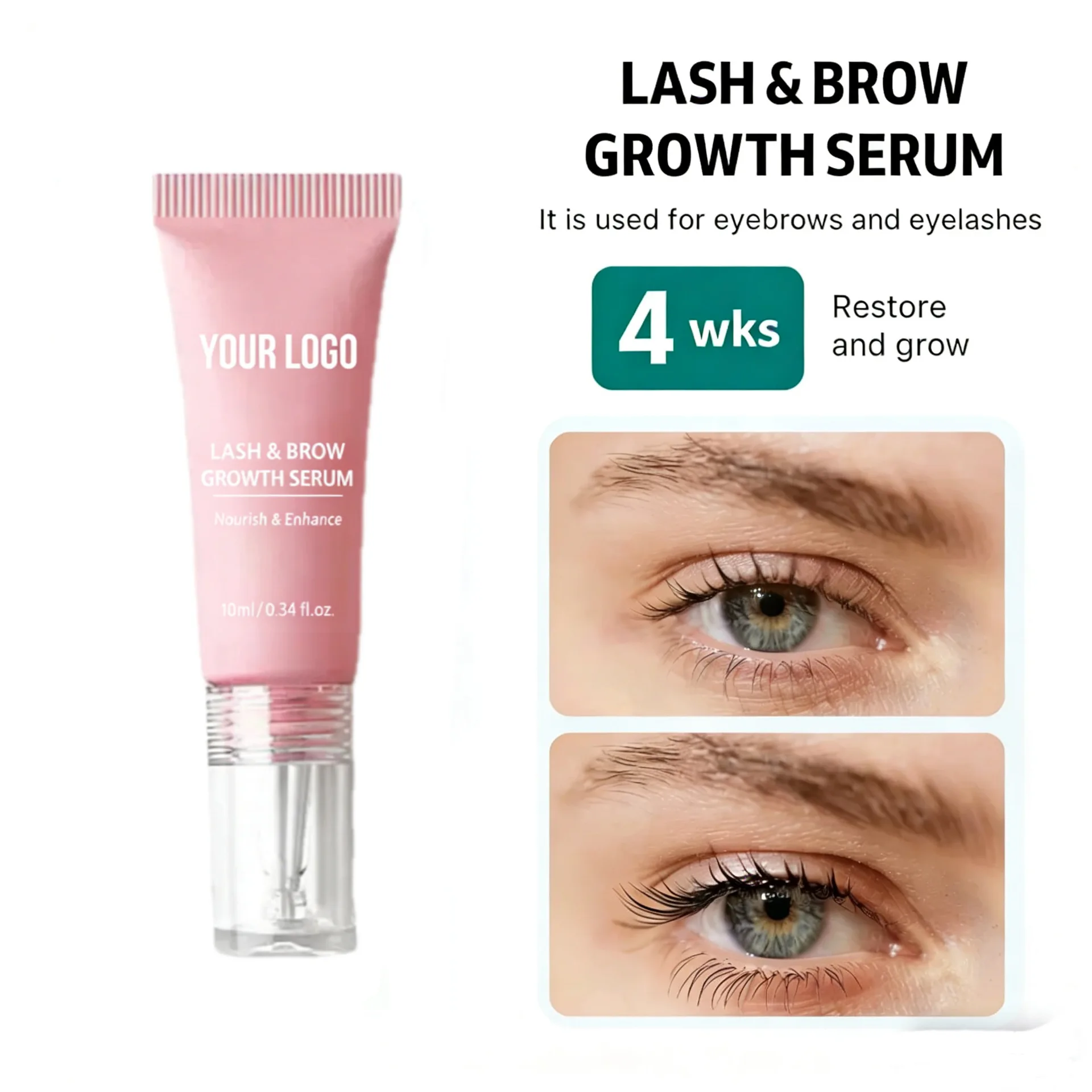 10ml-eyelash-eyebrow-lengthening-serum-custom-logo-nourish-lengthen-organic-ingredients-private-label-wholesale-vegan-makeup