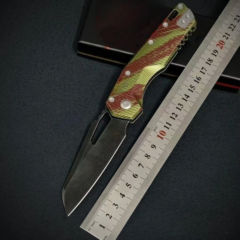 

Wilderness Folding Camping Outdoor Pocket Knife D2 Blade Aluminium Alloy Handle Hunt Survival Tactical Utility Knives EDC Tools