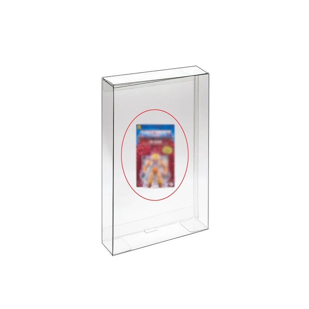 

RUITROLIKER 10PCS Box Protector Case Sleeve Display Box for Masters of The Universe (Motu) Origins Carded 5.5" Action Figure