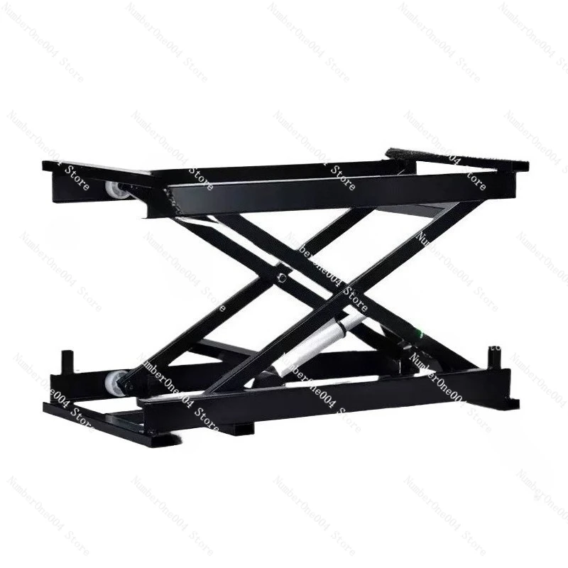 24V Electric Scissor Lift Table Adjustable Height Desk Platform for Lab Computer  with Linear Actuator