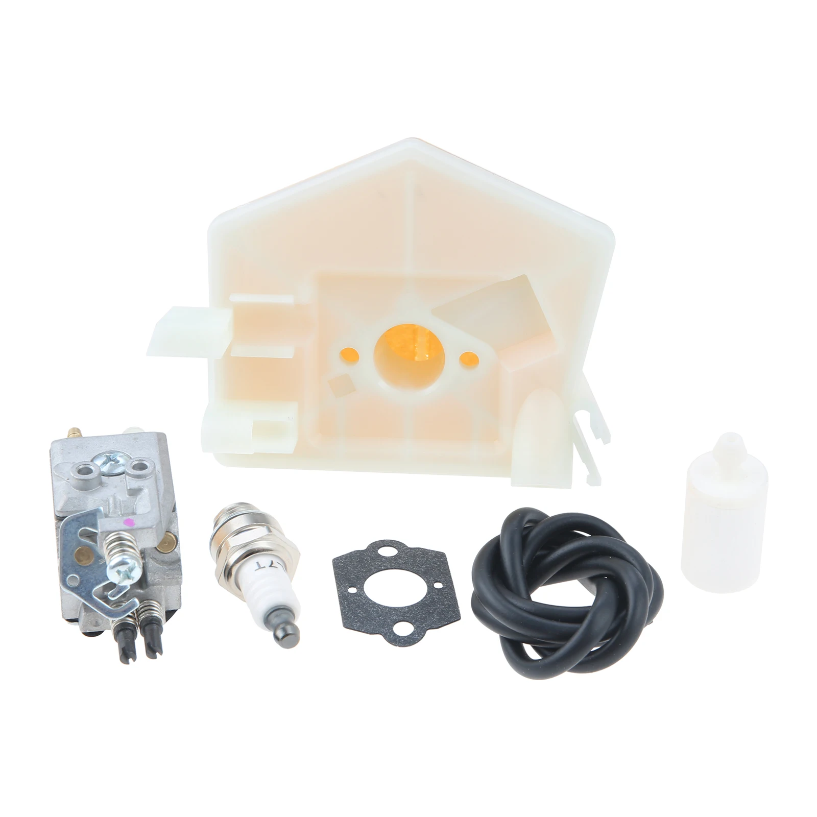 1Set 503281504 Carburetor Kit with Spark Plug Fuel Line Replacement Accessories Fit for Husqvarna 51 55 Rancher Chainsaw