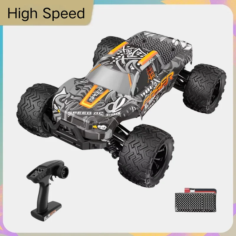 

001E 002E 1:14 Scale 4WD Brushless RC Car, 60KM/H High Speed Waterproof Off-Road All Terrain RTR Remote Control Vehicle