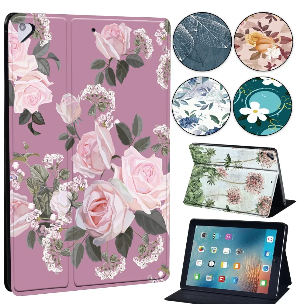 

Tablet Shockproof Leather Case for Apple IPad 9 10th/Mini 1 2 3 4 5 6/IPad 7th 8th Gen 10.2 Dust Stand Protective Folio Cover