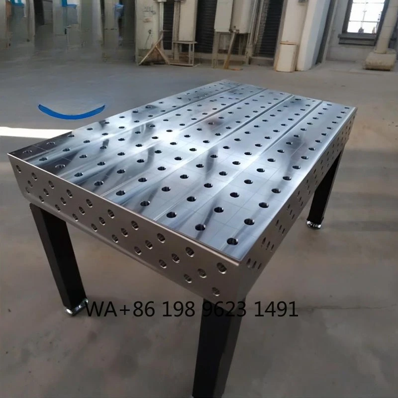 

High-strength steel 3D welding table with clamps, multifunctional soldering station workbench with warranty for industrial