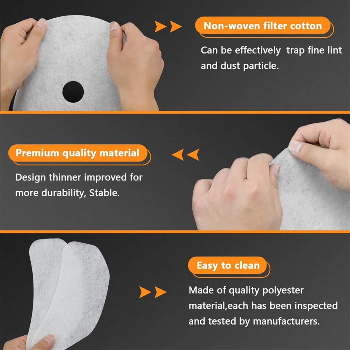 30 шт. универсальные выхлопные фильтры для тканевой сушильной машины, замена фильтра для ворса сушильной машины, совместимые с Magic Chef,onya-LITE