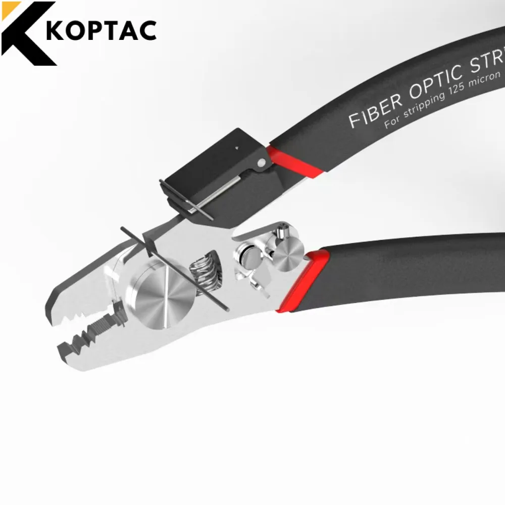 Multifunctional Stainless Steel Fiber Optic Stripper – Wiping Stripping Tool For Bare Fiber Drop Cable And Kevlar Tool