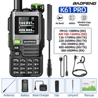 BAOFENG K61 PRO Multi Band Walkie Talkie Wireless Copy Frequency DTMF NOAA Type-C 640CH Upgraded UV-5R UV-K5 8 Ham Two Way Radio