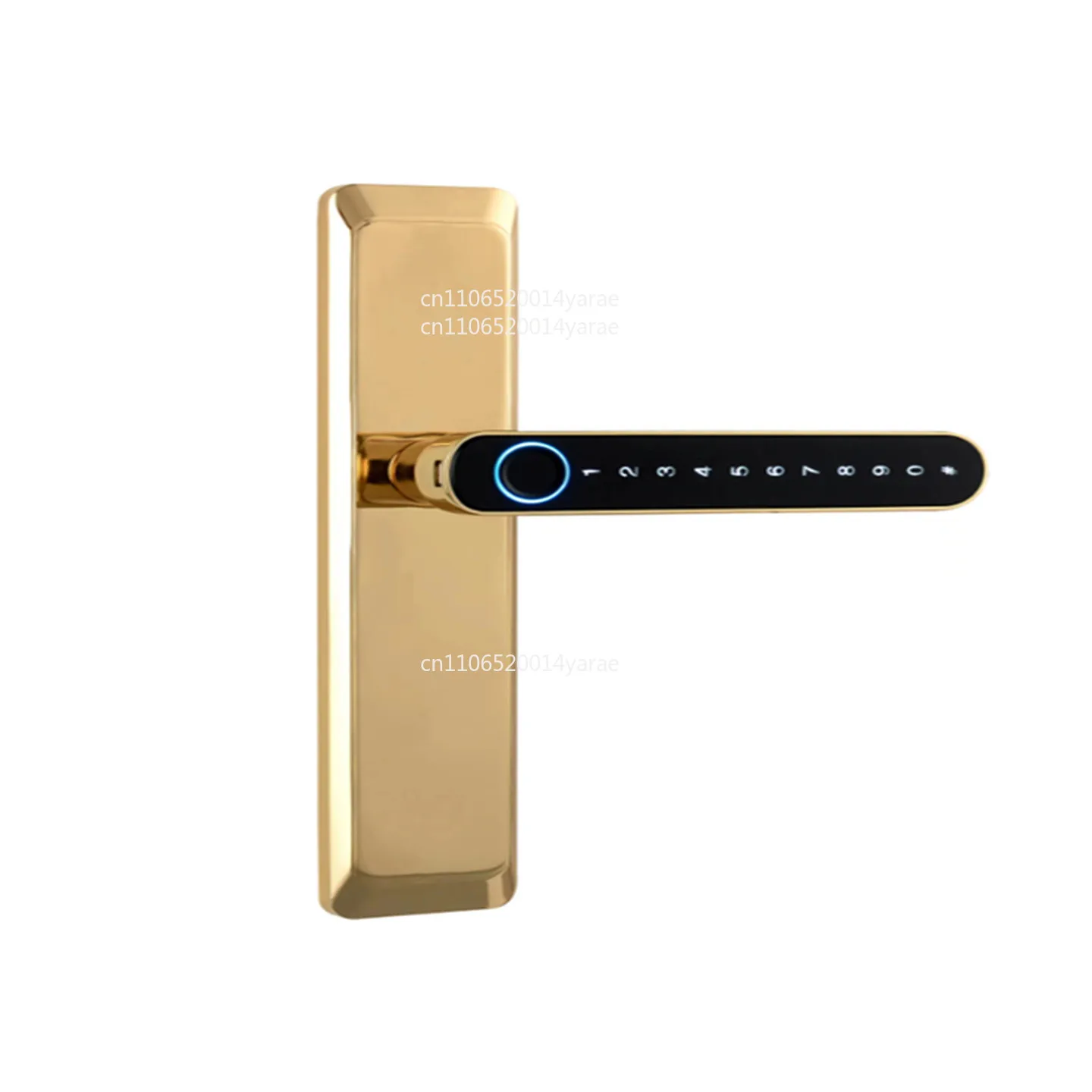 

Wooden door fingerprint lock Household anti-theft door Bedroom smart door lock Office remote spherical combination lock