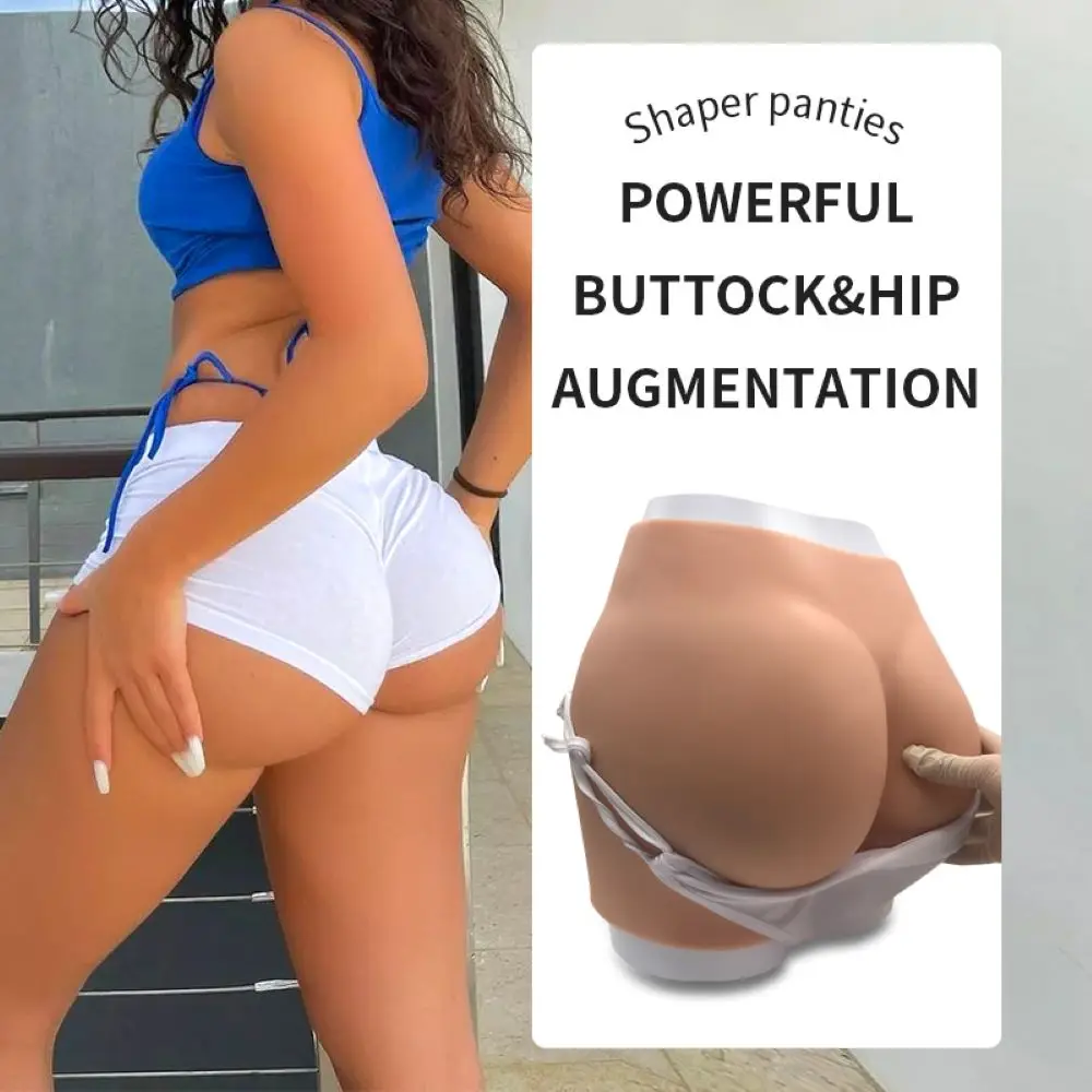 

Silicone Big Butt Enhancing Shape Big 2.5Cm Hips And 3Cm Buttocks Padding Shaper Sexy Underwear For African Women Shapewear