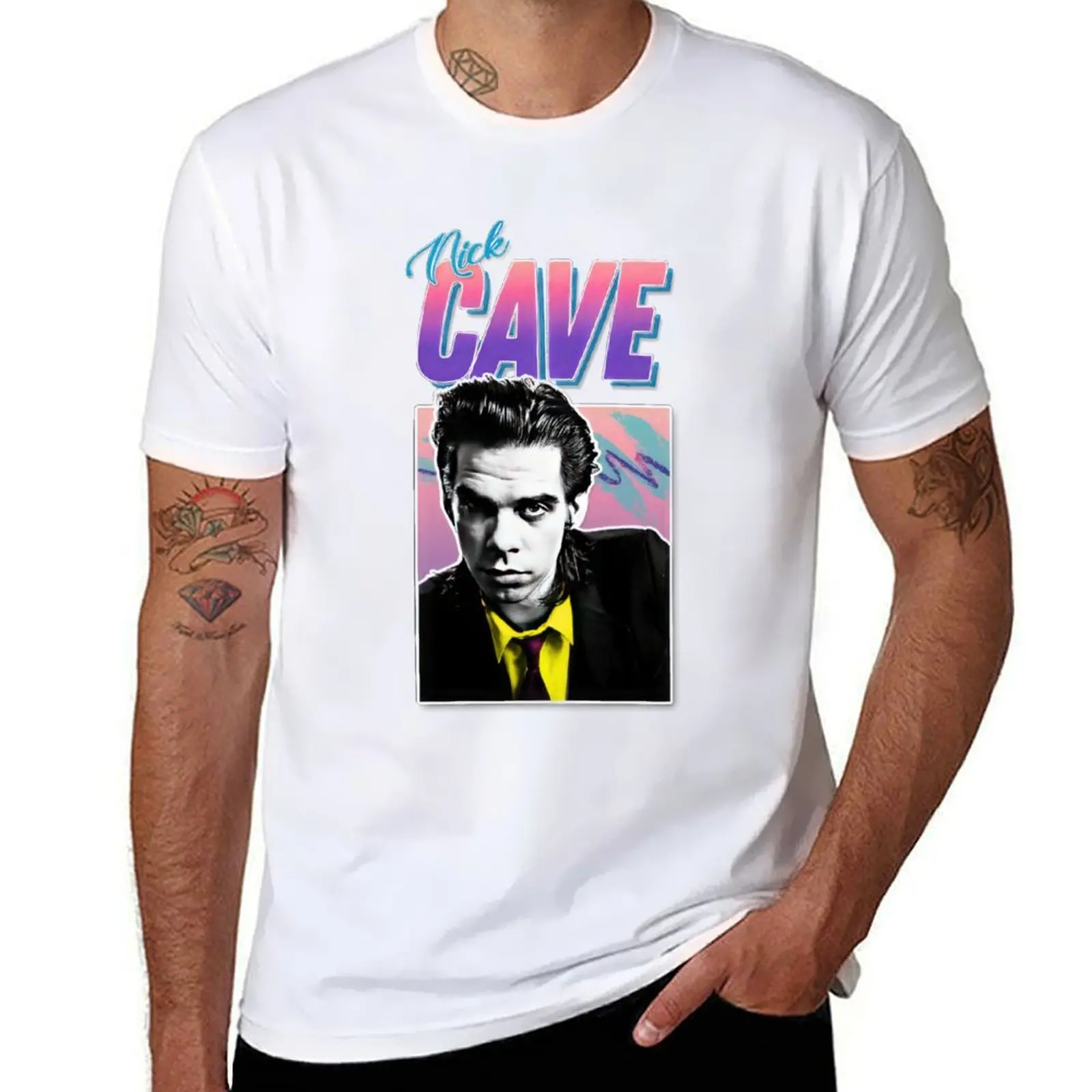 

Nick Cave And The Bad Seeds 90’s Concert Tour T-Shirt t shirt man luxury t shirt man designer T-Shirt