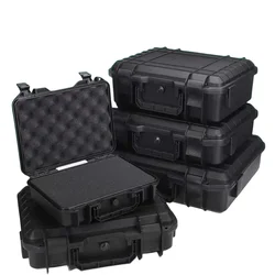 Tool Box organizer Waterproof Hard Case Plastic Case Safety Tool Box Pelican Case Hardware Tool Case With Pre-cut Sponge
