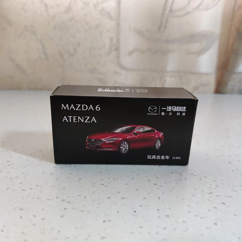 Diecast 1:64 Scale Mazda 6 2020 ATENZA Alloy Car Model Toys