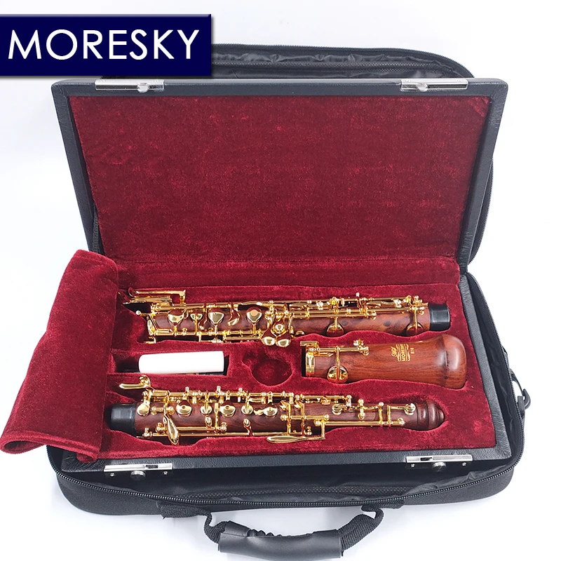 MORESKY Oboe C Keys of Redwood/Mopane Semi/Fully Automatic