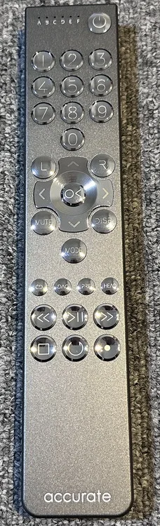 The new RC2 all metal universal remote control is suitable for DAC D1000 MK2, etc.