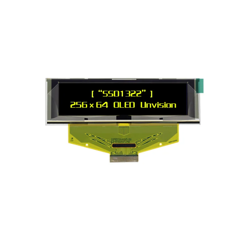 Imagem -02 - Polegada Oled Display 256*64 Dot Matrix Tela Oled Ssd1322 Unidades Idustrial Instrumento de Controle 30pin 2.8