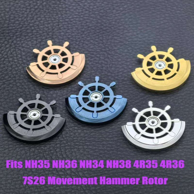 

NH35 NH36 Movement Oscillating Weight Automatic Hammer Rotor Fits NH34 NH35 NH36 NH38 NH70 4R35 7S26 Watch Movement Rotor Parts