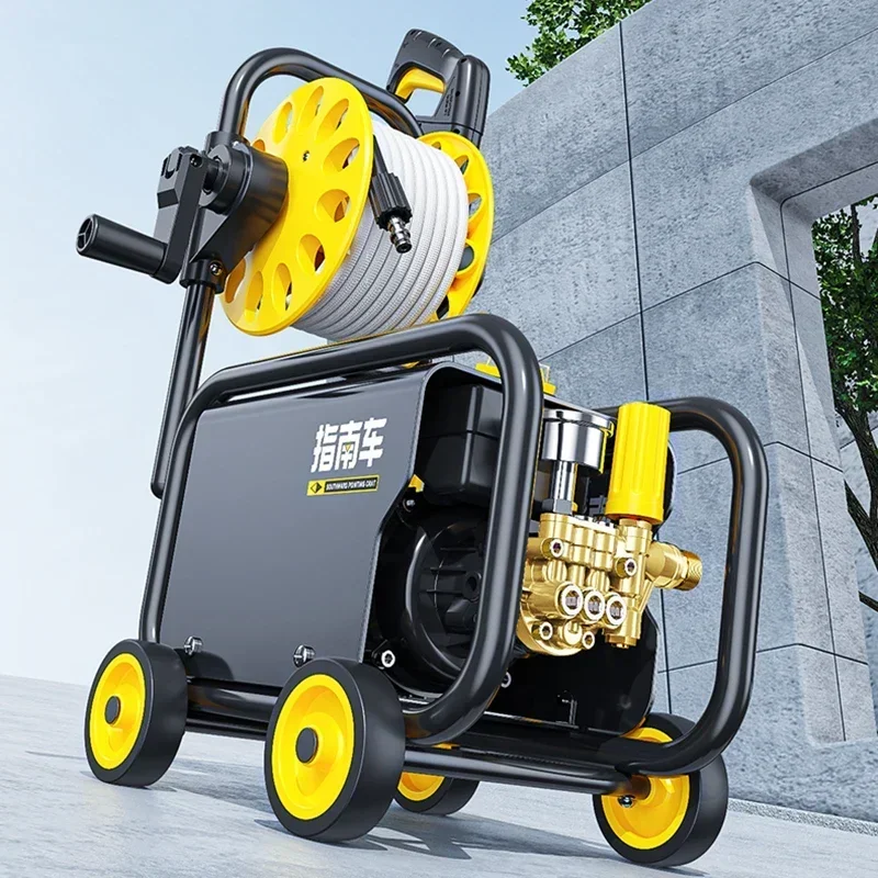 220V 고압 세척기 자동차 세척기 1500W 자동차 세척기 워터 펌프 토네이도 클리너 자동차 부품
