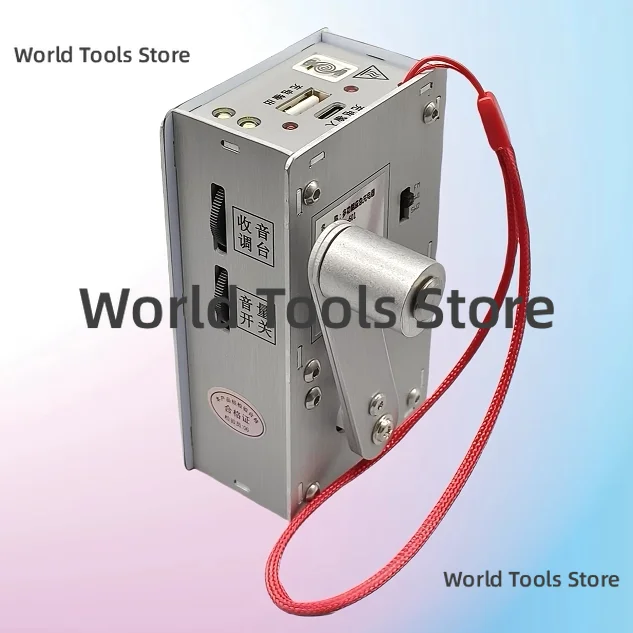 Multifunctional Hand Crank Generator Radio Flashlight USB Charging Emergency Power Supply