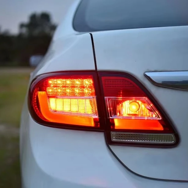 

Автомобильные фары для Toyota Corolla Led Tail Lamp 2012-2014 Altis Tail Light