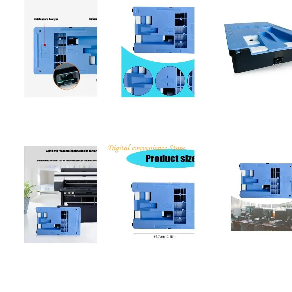 

97QA MC-10 Замена резервуаров для отработанных чернил для iPF650 iPF655 iPF670 iPF680 iPF685 iPF750 iPF755 iPF760 Картридж для