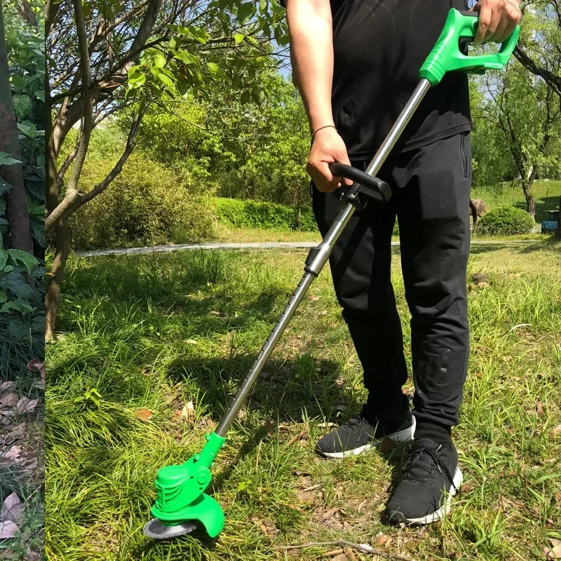 Compact Domestic Turf Care Kit, Rechargeable Li-ion Trimming Device for Weed Removal, Lawn Cutting and Hedge Pruning
