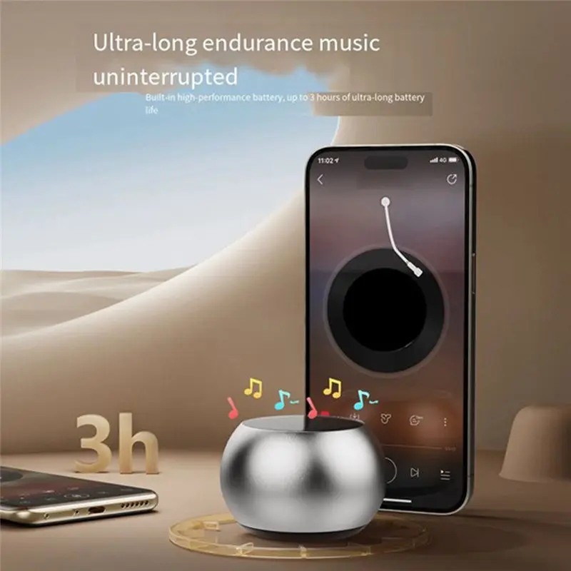 ABJF Wireless Bluetooth Speaker 5.3, Portable Mini TWS Subwoofer, Handsfree Cell Phone Speaker for Outdoor, Small Loudspeaker