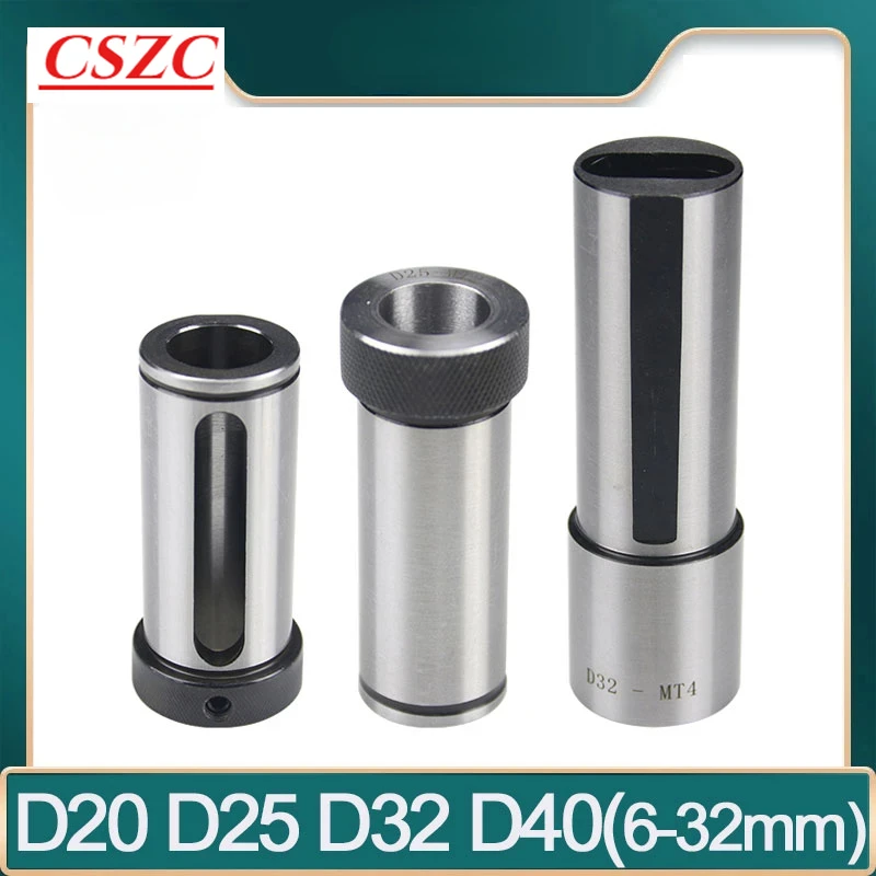 D20 D25 D32 D40 6mm-32mm Mechanical lathe Guide sleeves Seismic sleeves turning tools Auxiliary tool Taper shank