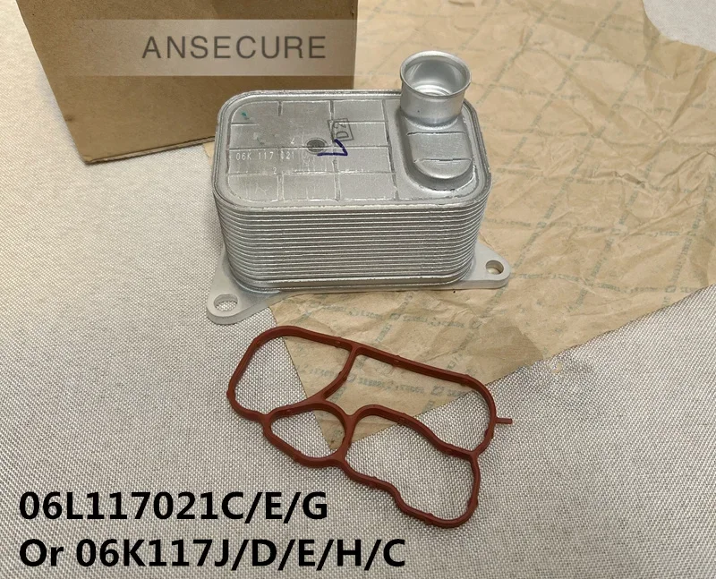 

OEM 1.8 2.0 TFSI Engine Oil Cooler For Audi A1 A3 A4 A5 A6 A7 Q2 Q3 Q5 VW Passat B8 Golf Beetle Sharan Skoda Seat 06L117021E/C/G