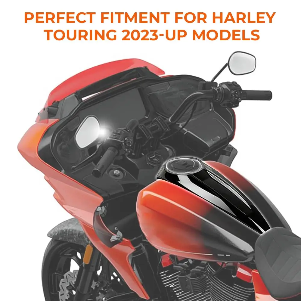 Fuel Tank Console Cover Mototrcycle Gas Tank Dash Panel Fit For Harley FLHXSE FLTRXSE FLHX FLTRX FLTRXSTSE FLHXU FLHXL FLHXLSE