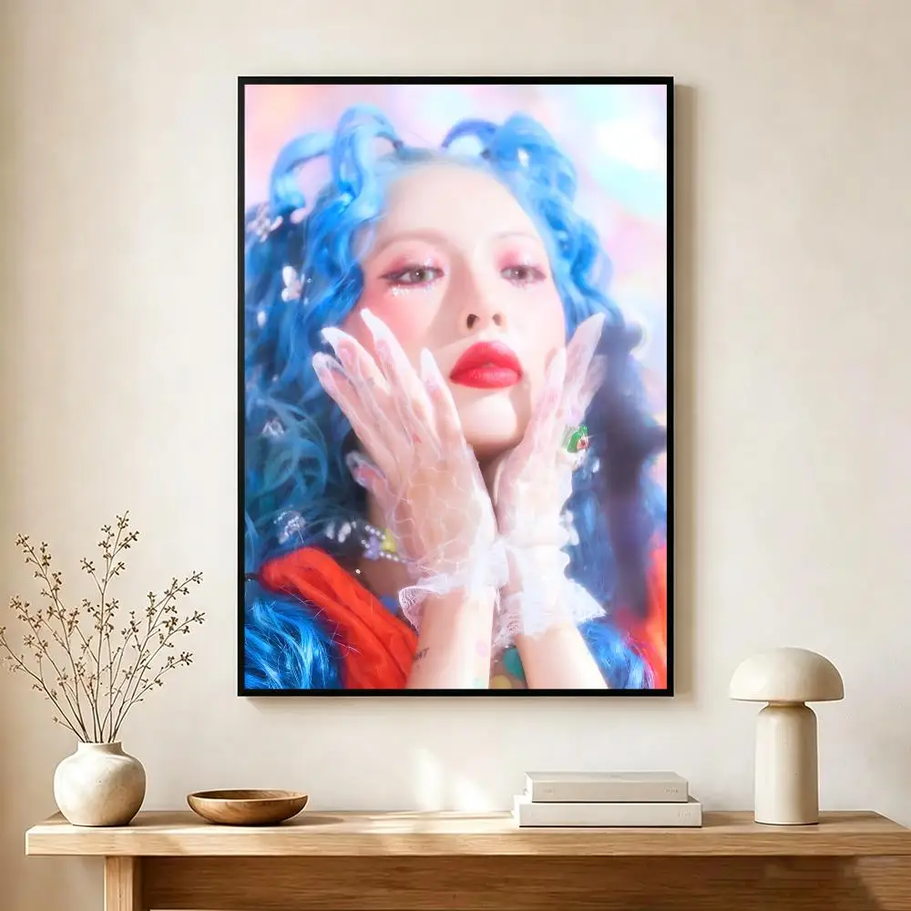Singer K-Kim Hyun-a Poster Wall Art Print Decorative Mural Home Decor Gift Unframed