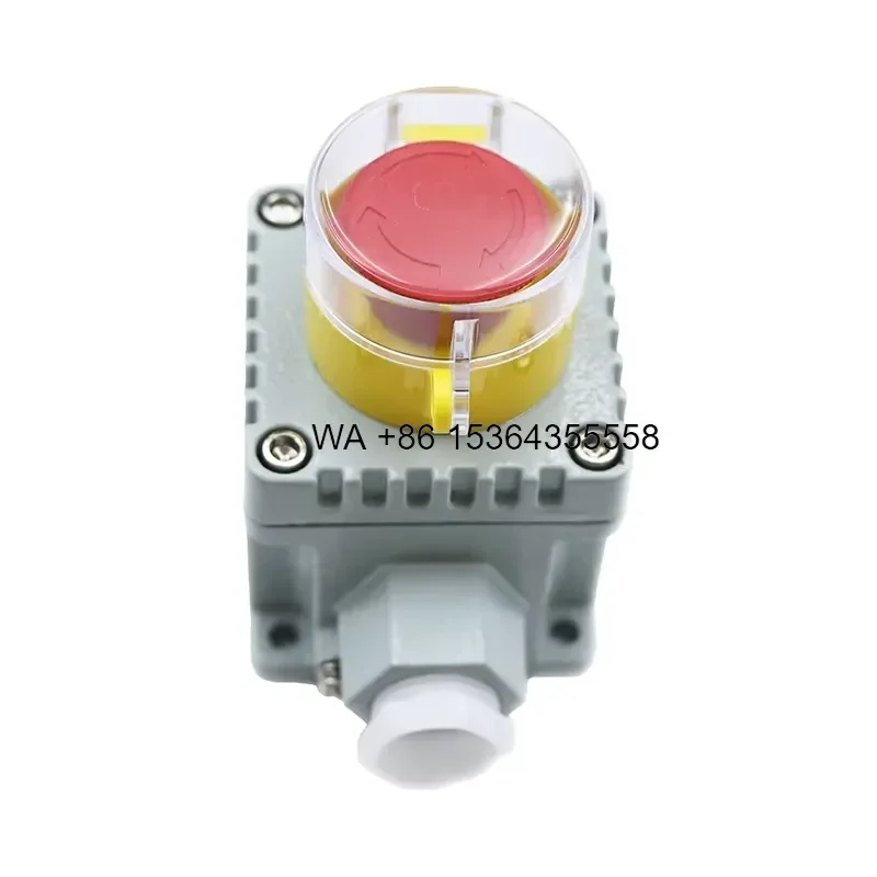 Wmwmnu for Lontu BZA Aluminum IP66 Exde IICT6 Gb Explosion Proof Switch Box AC220 380V 16A High Voltage Electrostatic Powder