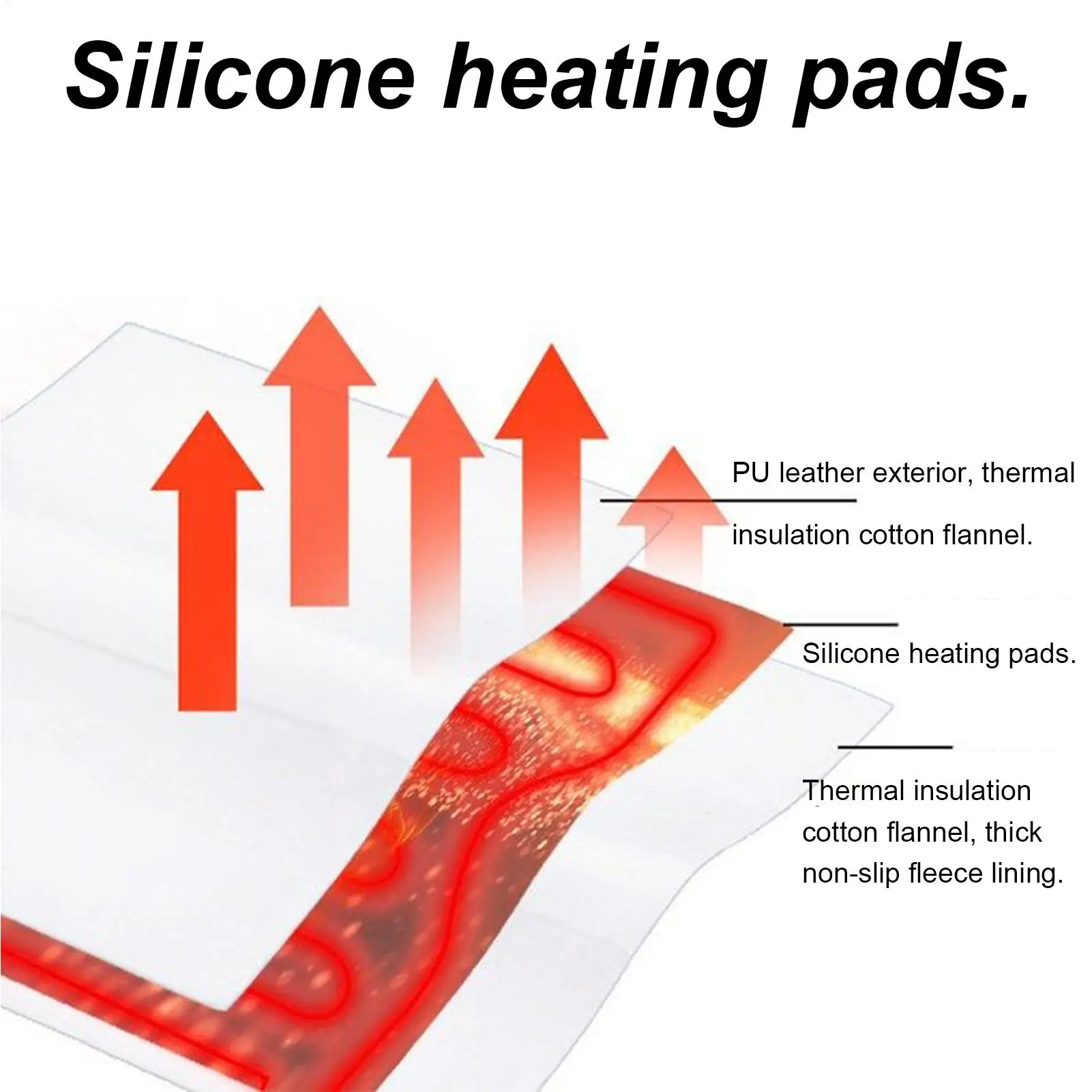 

Зимние теплые перчатки на руль, 12 В, водонепроницаемые муфты с подогревом, грелки для ручек мотоцикла для езды на велосипеде, повседневные принадлежности