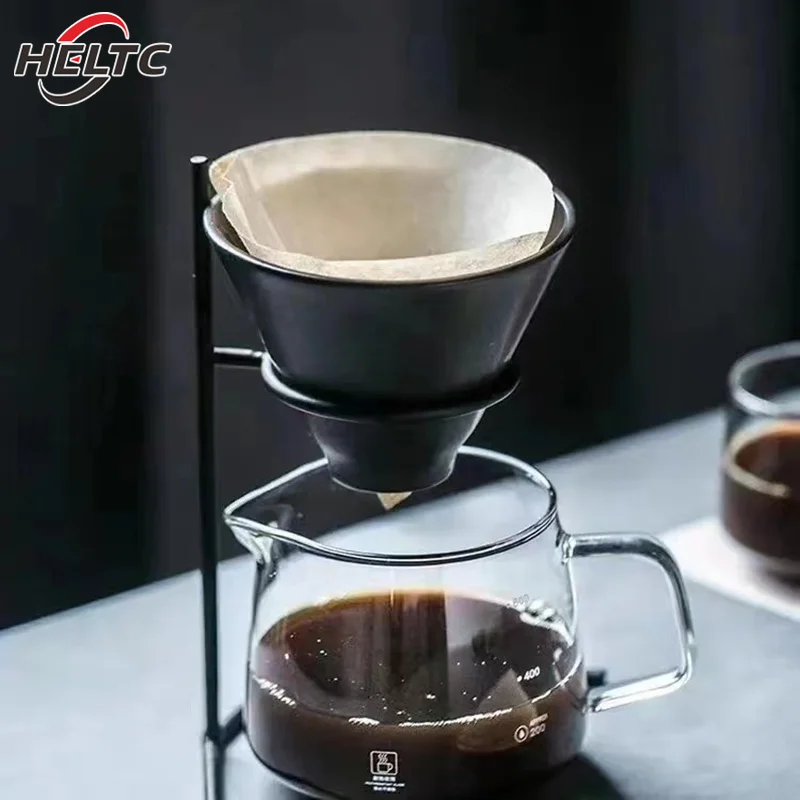 Pour Over Coffee Rack Coffee Maker Drip Filter Cup Rack Stand Brewer Holder Hand Drip Bracket Pour Over Dripper Maker Drip