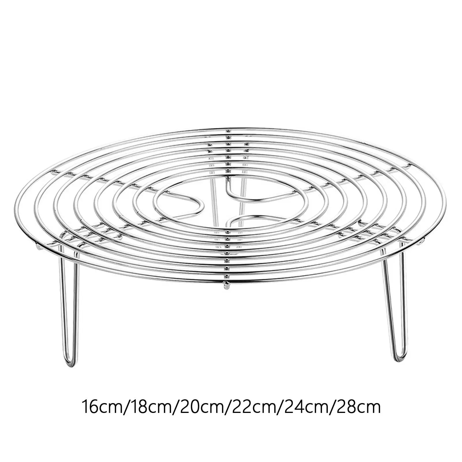 

Round Cooking Rack Meat Cooking Steam Grid Height 7cm Steaming Tray Steaming